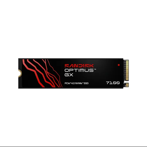 Ổ cứng SSD SANDISK Optimus GX 7100 500GB (SDSP71500GAN) – PCIe Gen4x4 tốc độ đọc 6800MB/s, ghi 5800MB/s